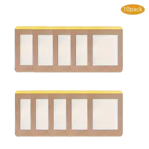 Self-Adhesive Castor Oil Patches