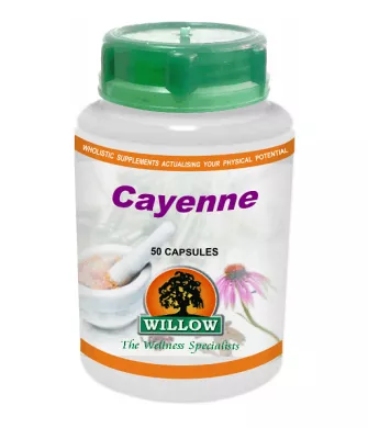 Willow Wellness | Capsules | Cayenne (50 Caps)